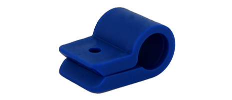 Gasrohrhalterung 1-fach - Halterungsbereich - Baumann Kunststoffspritzgussteile